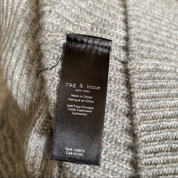 NWT rag & bone Pierce Cashmere Turtleneck Dress - Picture 9 of 10